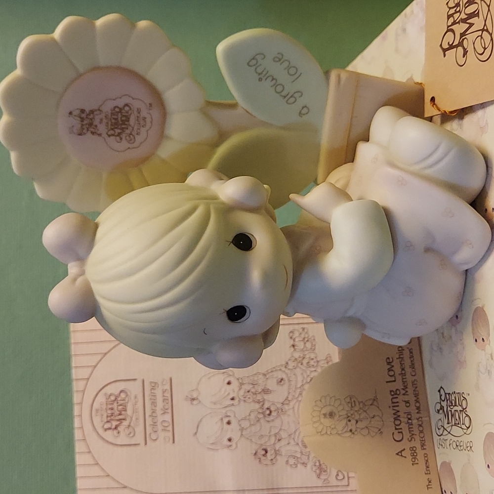 Precious Moments, A Growing Love with box